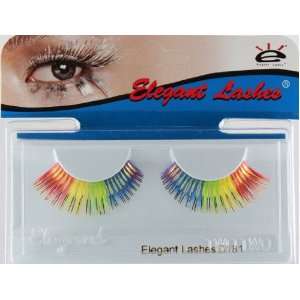  Lashes C181 Premium Color False Eyelashes (Fun Multicolor Rainbow 