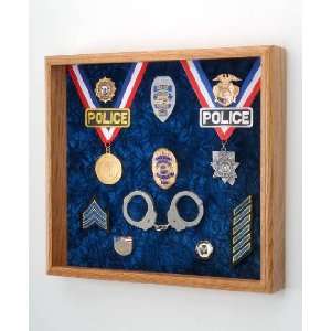  Law Enforcement Deluxe Awards Display Case