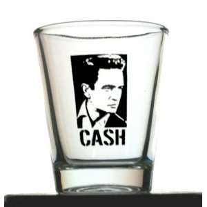  Johnny Cash Man in Black Shot Glass Limited Edition 