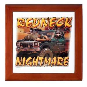   Box Mahogany Redneck Nightmare Rebel Confederate Flag 