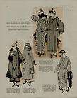 TWO   1922 FASHION ADS / FRON THE DELINEATORS PARIS ESTABLISHMENT 