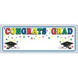  Congrats Grad Sign Banner