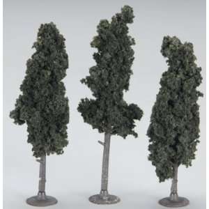  Woodland Scenics   Conifer Pine Trees 2.5 4 (33) (Trains 