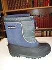 Boy Size 13 Columbia Snow Rain Boots w Removable Liners  