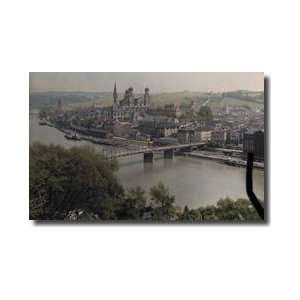  Passau Danube River Bavaria Germany Giclee Print
