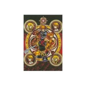  Kingdom Hearts 2 Cloth Wall Scroll Poster YA 082