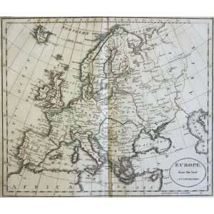  Guthrie Map of Europe (1805)