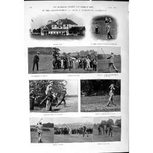  1901 Glamorganshire Golf Yeoman Vardon Sherlock Braid 