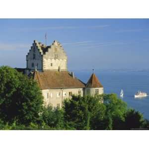  The Old Castle Towering Above Lake Constance, Meersburg 