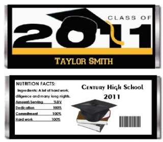 10 GRADUATION CANDY BAR WRAPPERS  
