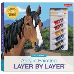  Walter Foster Acrylic Painting Layer By Layer Kit 9x12 