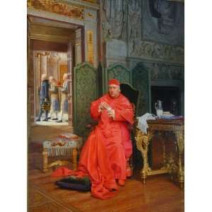 FRAMED oil paintings   Jehan Georges Vibert   24 x 32 inches   The 