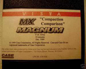 Case IH MX Magnum Tractor Compaction Comparison Video  