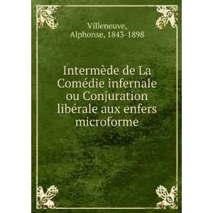   ©rale aux enfers microforme Alphonse, 1843 1898 Villeneuve Books