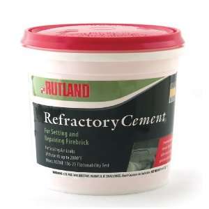    Furnace & Stove Cement 1/2 GAL REFRACTORY CEMENT