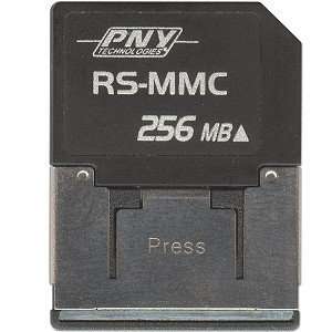    PNY 256MB Reduced Size MMC Memory Card w/Extender Electronics