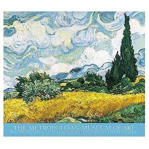  Vincent van Gogh Wheat Field with Cypresses Poster