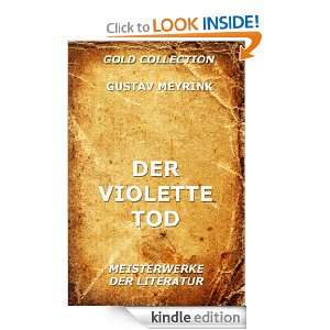 Der violette Tod   Novellen (Kommentierte Gold Collection) (German 