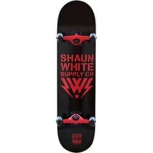  Shaun White Logo Core Red Complete Skateboard   8 x 31 