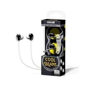  Maxell Cool Beans Digital Ear Buds Black High Quality 10mm 