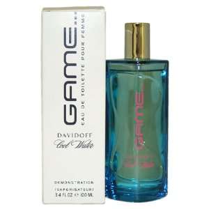  Cool Water Game by Zino Davidoff for Women   3.4 oz EDT 