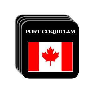  Canada   PORT COQUITLAM Set of 4 Mini Mousepad Coasters 