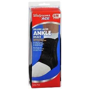   Ace Deluxe Laced Ankle Brace, Sm/Med, 1 ea 
