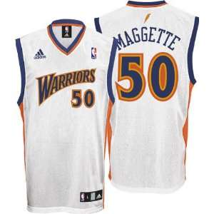 Corey Maggette Youth Jersey adidas White Replica #50 Golden State 