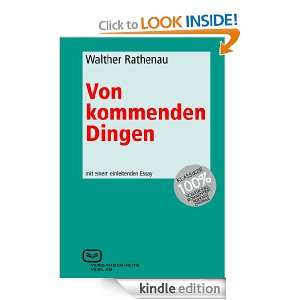 Von kommenden Dingen (German Edition) Walther Rathenau  