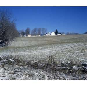  Canterbury Shaker Village   Winter View from Lower 