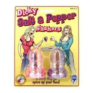  Dicky Salt & Pepper Shakers