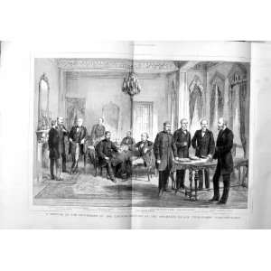   1877 Admiralty Palace Constantinople Men Corti Pasha