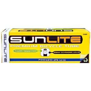  Sunlite 700x20 25 48mm Thorn Resistant Schrader Valve Tube 