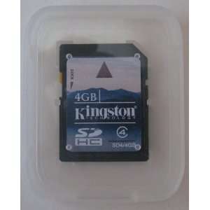  Kingston 4GB SDHC Flash Memory Card Electronics