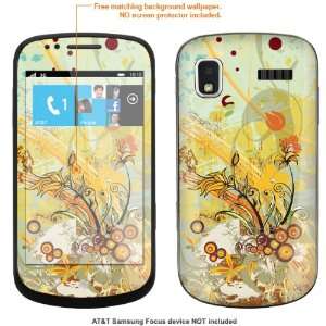   Skin STICKER for AT&T Samsung Focus case cover Focus 240 Electronics