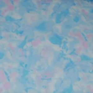    Beachcomber Blue Mottled Cotton Fabric Arts, Crafts & Sewing