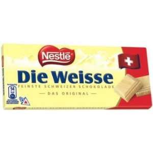 Nestle Die Weiss Swiss White Chocolate Pack of 3  Grocery 