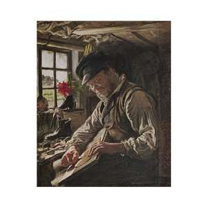  A Shoemaker In Arildsleje by Peder Severin Kroyer 16.88X20 