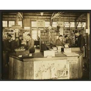  Circulation desk,Camp Sevier Library,S Carolina,1918