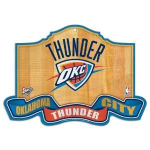  Oklahoma City Thunder 15 1/2 x 11 Court Established 