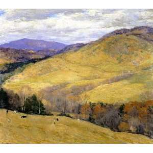 Hand Made Oil Reproduction   Willard Leroy Metcalf   32 x 28 inches 