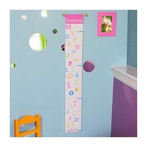   Alphabet Personalized Growth Chart   