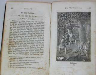 Hubners Bible Stories In German 1839 PA Engravings  