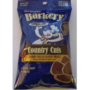  Sergeants   Barkery Country Cuts Snack   Grilled Flavor 