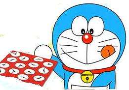 Doraemon Diecast Charm Mascot Secret Goods Small Light  