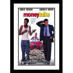 Money Talks 32x45 Framed and Double Matted Movie Poster   Style A 