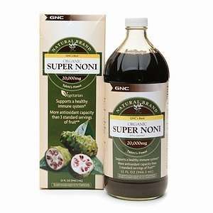  GNC Natural Brand Organic Super Noni, 32 fl oz Health 