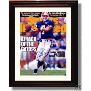  Framed Danny Wuerffel Sports Illustrated Autograph Print 