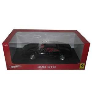  Ferrari 308 GTB Black 1/18 Hotwheels V8378 Toys & Games