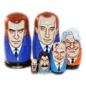  Medvedev Putin and Co Nesting Doll 